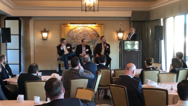 Avison Young's Downtown Los Angeles Managing Director and Principal, Ted Simpson co-hosted his 10th CFO Forum