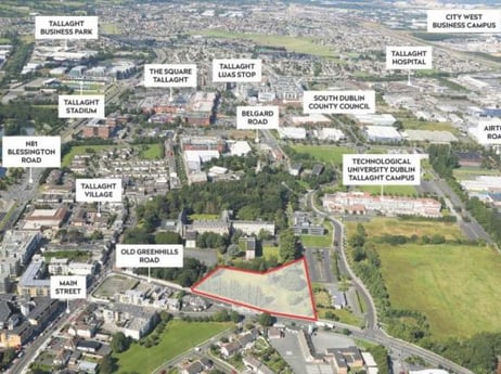 Exceptional residential development site in Tallaght