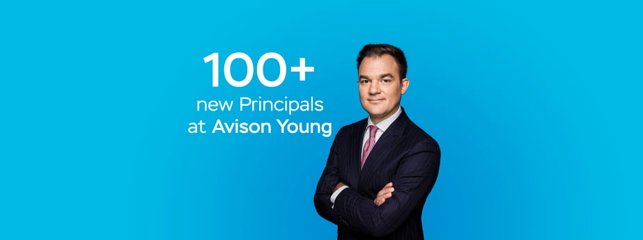 100+ new Principals at Avison Young