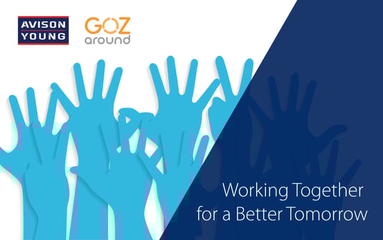 Avison Young and GozAround Partner to Promote Philanthropy
