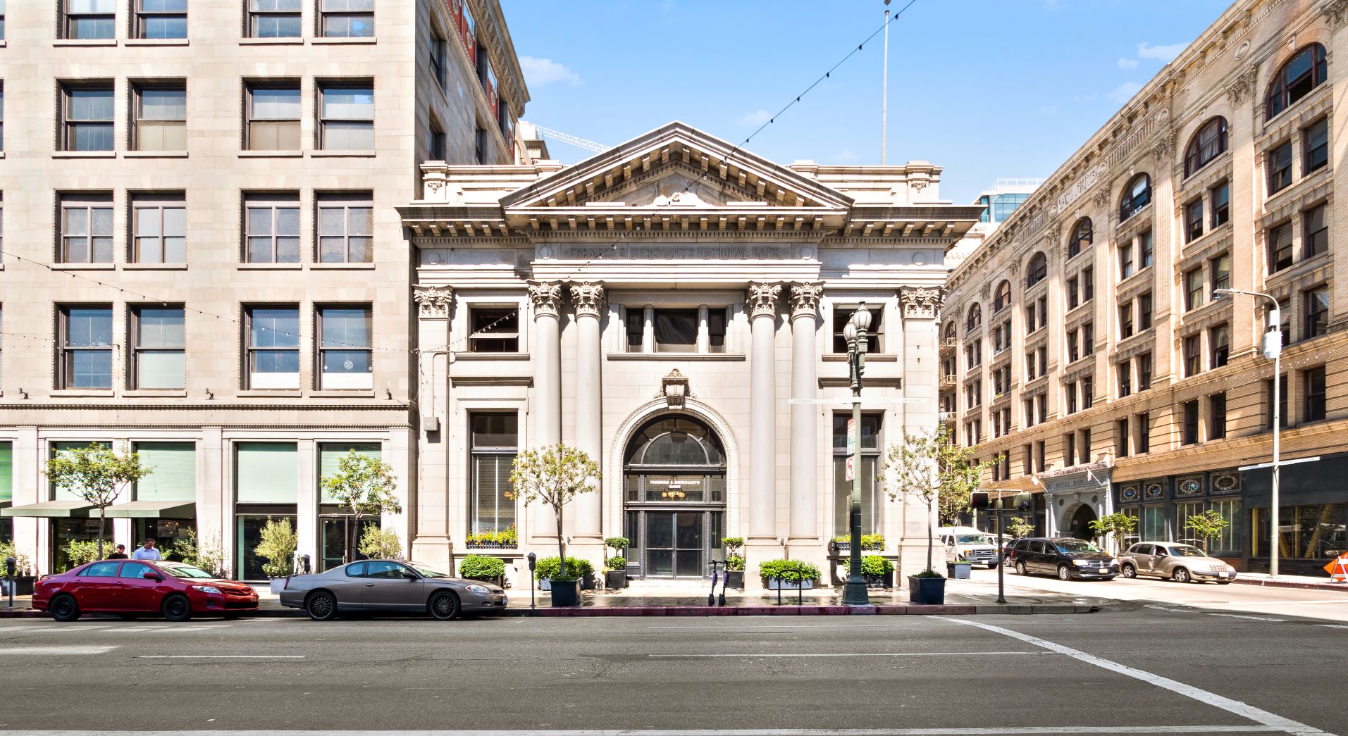 Historic Farmers & Merchants Bank building in downtown L.A. sells for $8.2 million