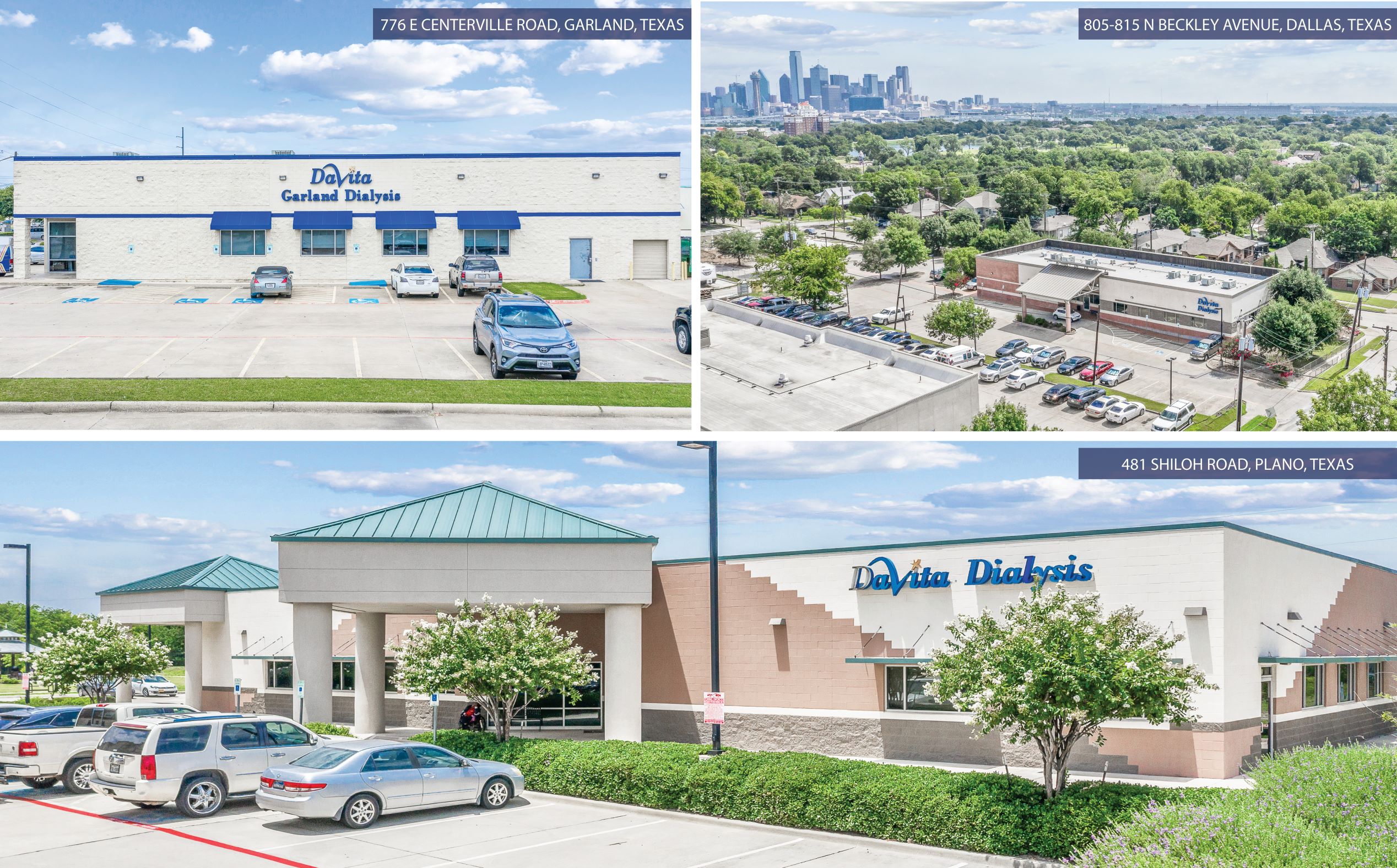 Avison Young announces $8.1 million portfolio sale of three single-tenant properties occupied by DaVita Dialysis in Dallas metro