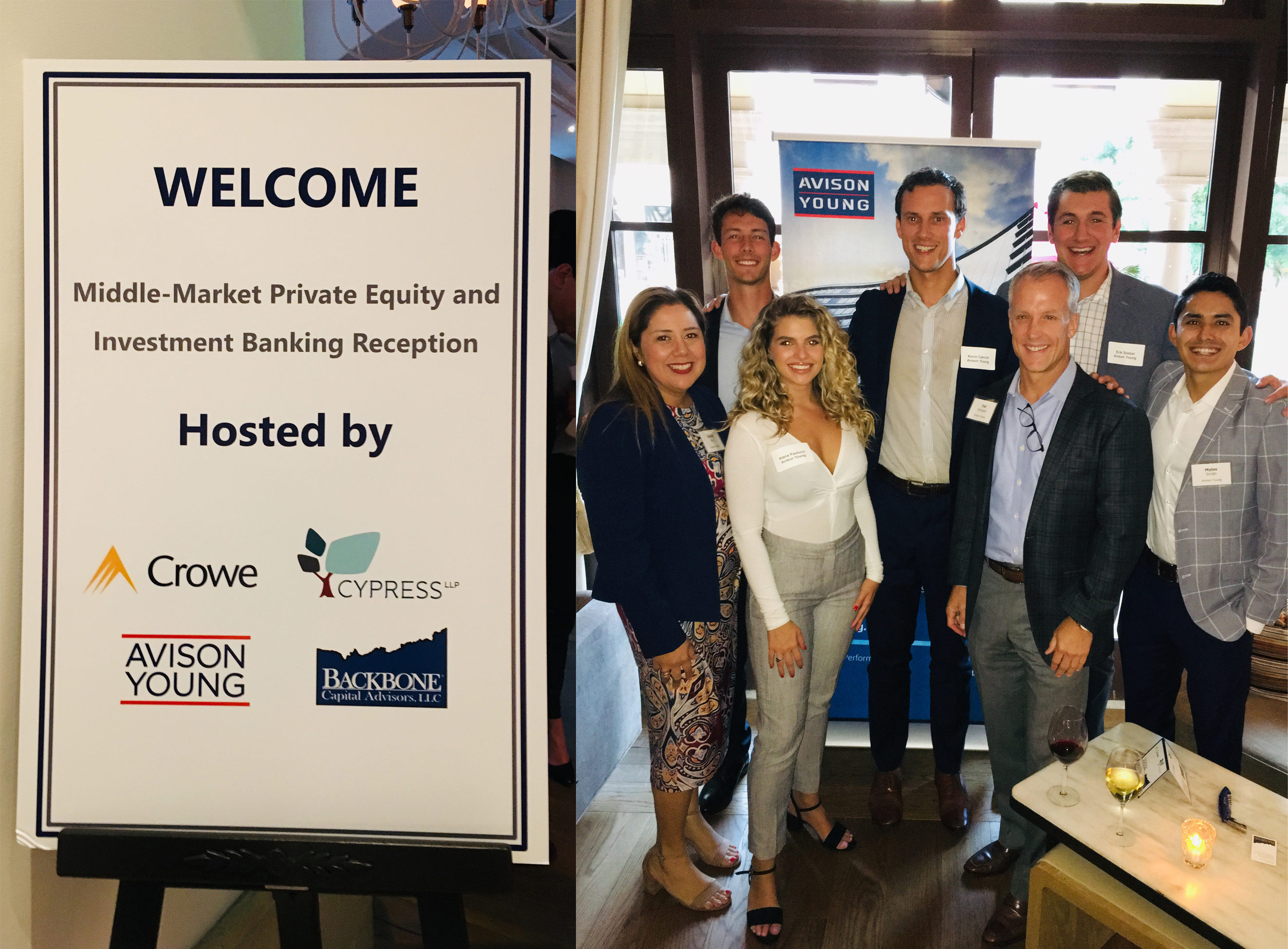 Avison Young co-hosts cocktail networking mixer for the Association for Corporate Growth (ACG) Conference in Beverly Hills