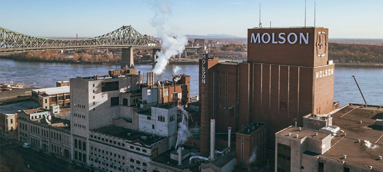 Site of the Molson brewery