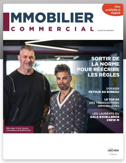 Photo de la couverture du magazine Immobilier Commercial
