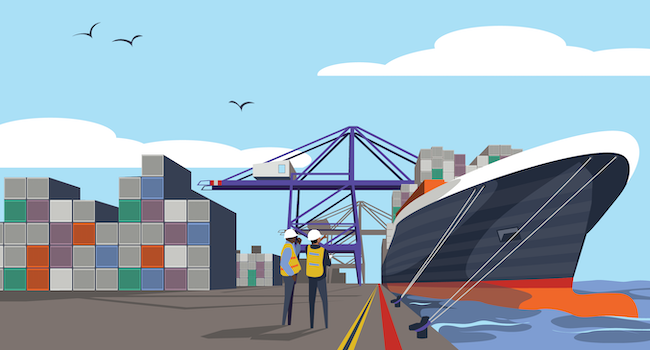 Balado « Changing Places » : l'évolution de l'activité des ports