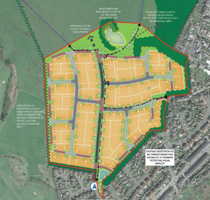 Proposal for 250 new homes on former abattoir site approved