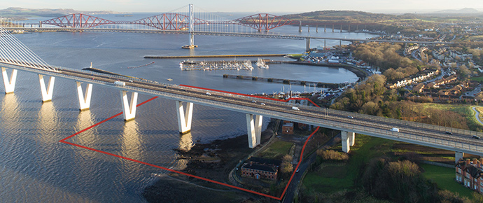 Avison Young brings former Royal Naval Barracks at Port Edgar to market