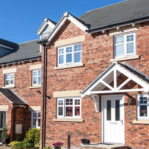 New build house in the UK