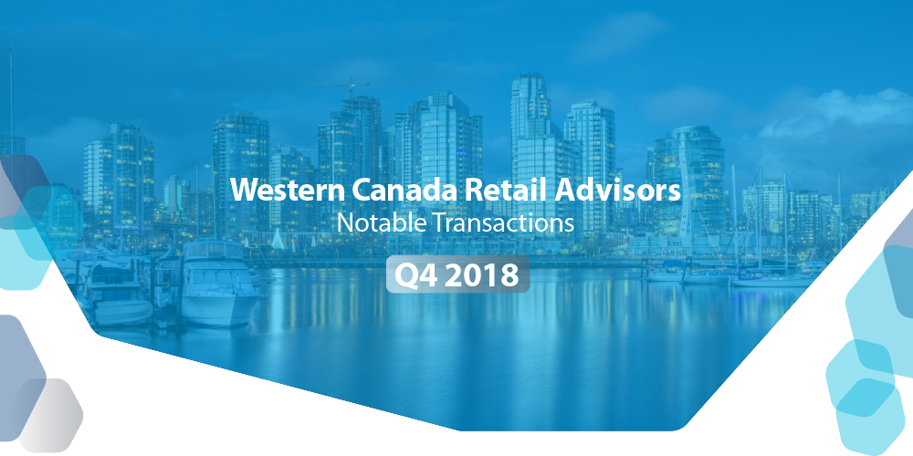 Notable Transaction - Q4 2018