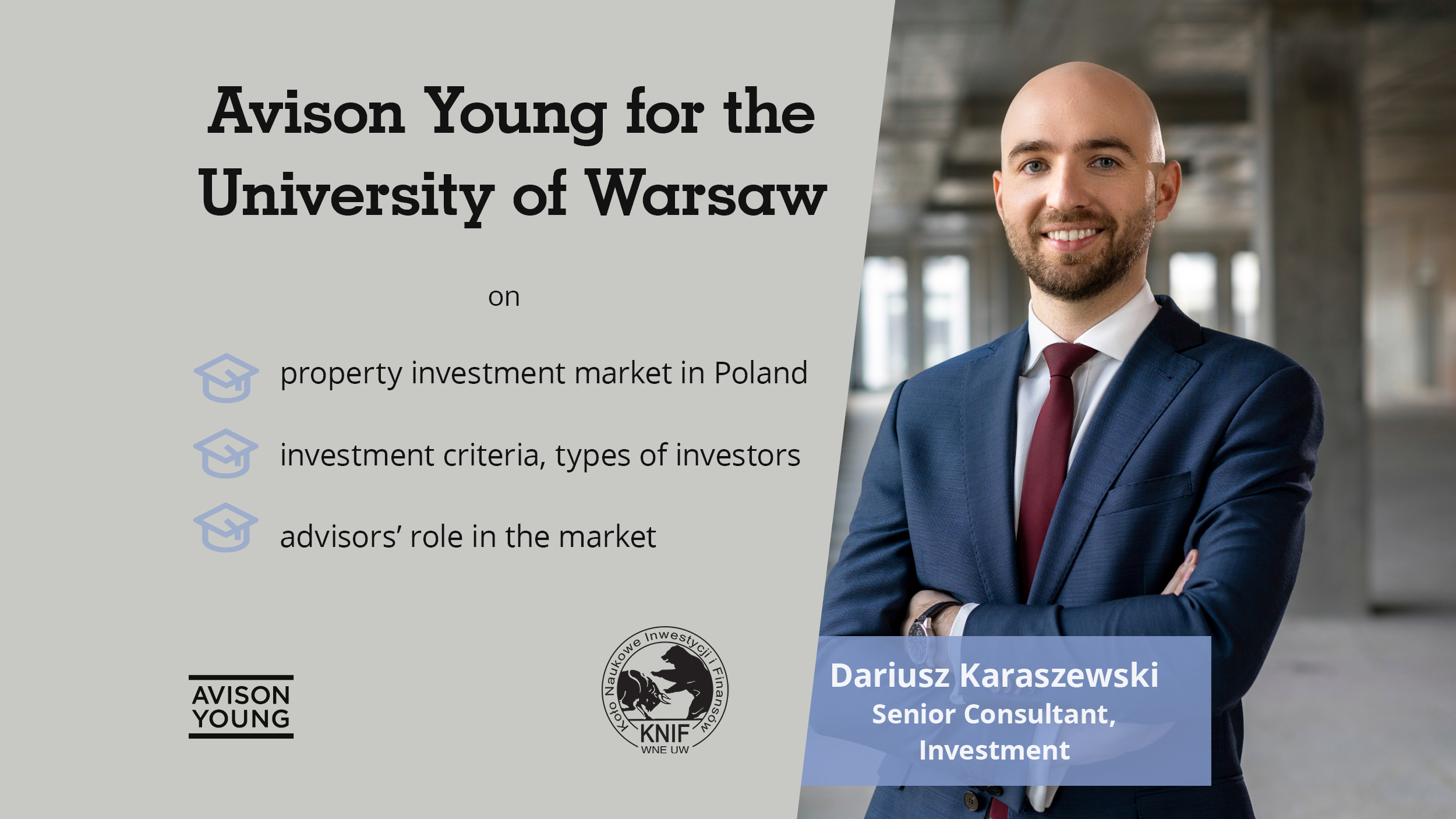 Avison Young for the University of Warsaw