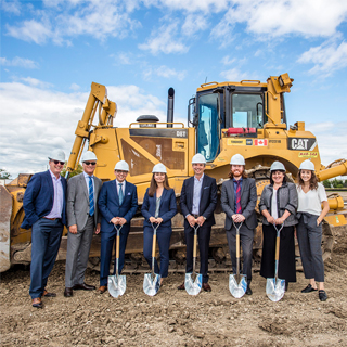 Ground Breaking Ceremony at 1121 & 1147 Thornton Road South in Oshawa