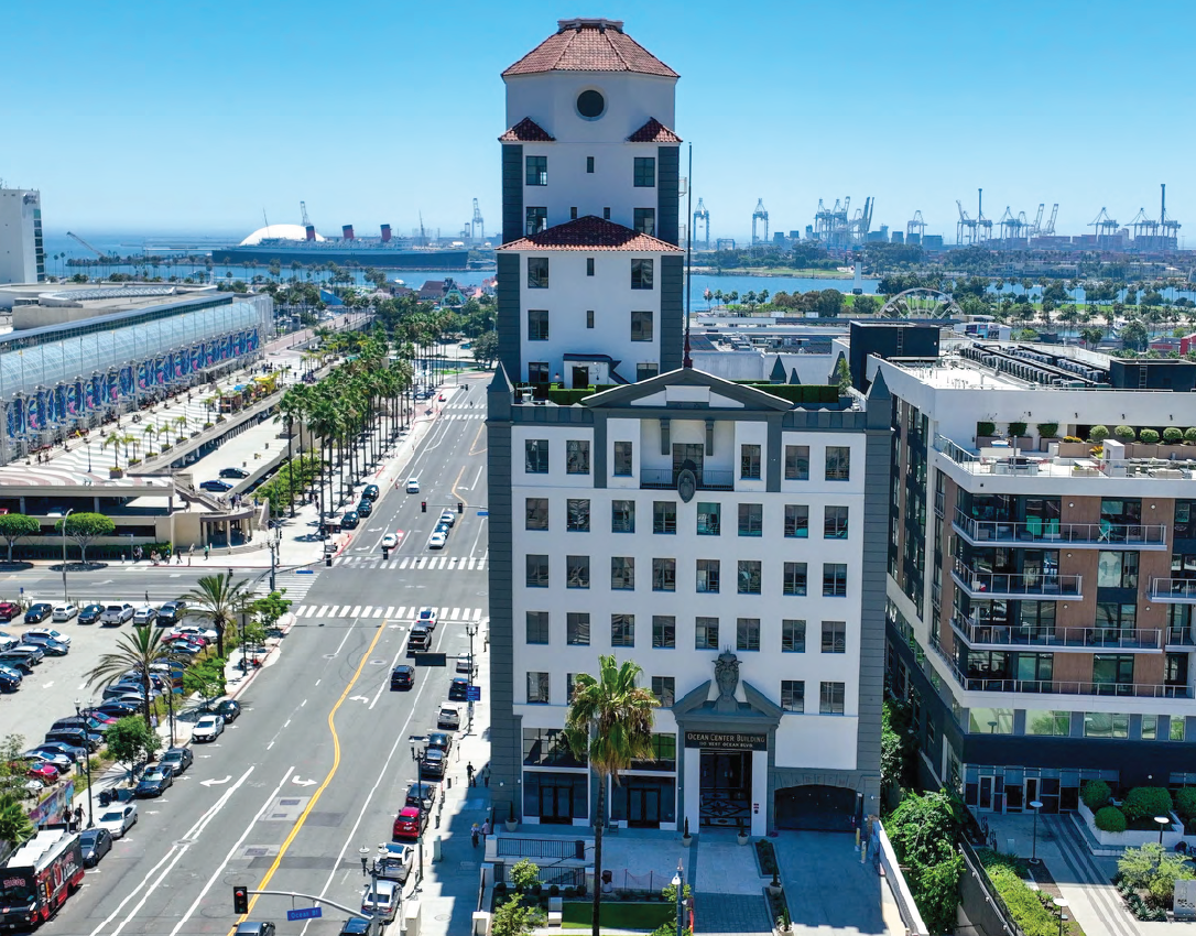 Image for Avison Young tapped to market iconic Ocean Center, an adaptive reuse high-rise multifamily tower in Downtown Long Beach article