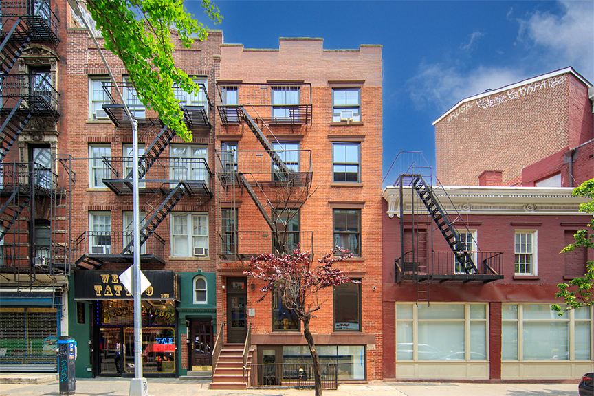 Exterior image of 161 West 4th Street - Photo credit: Icon Realty Management