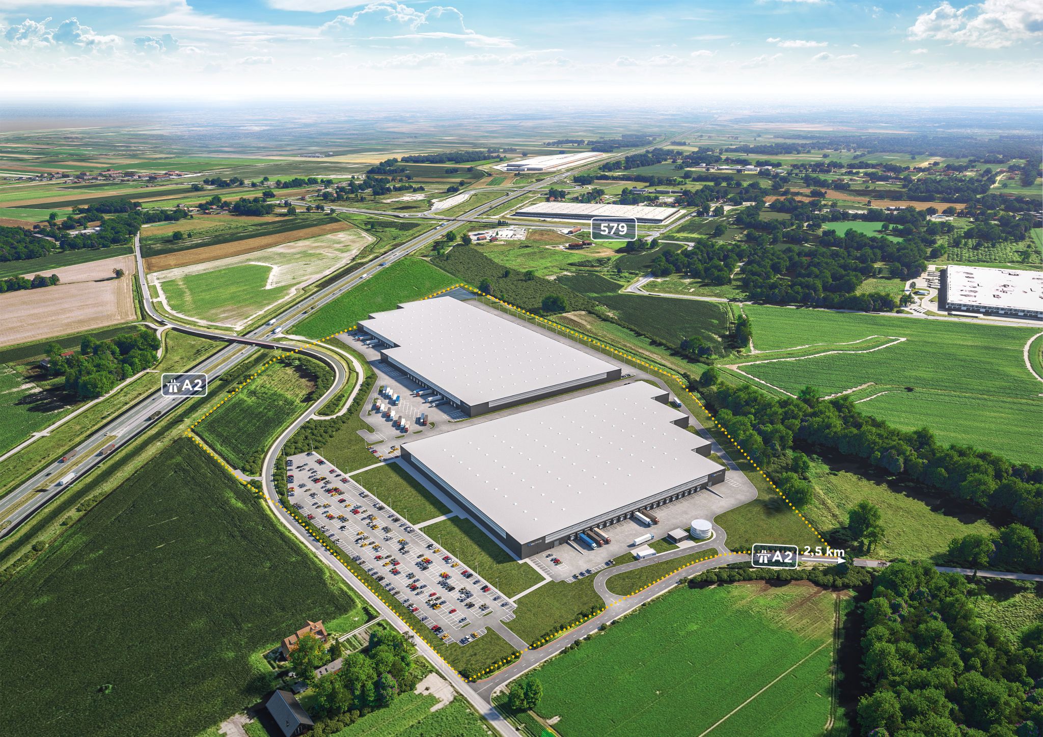 Image for Logistics land acquired by Hillwood article